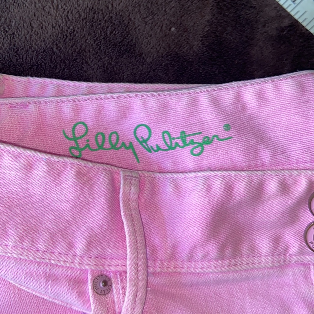 Lilly Pulitzer Bubblegum Pink Straight Leg Jeans